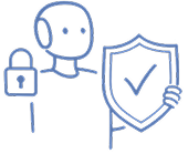 Illustration av säkerhetsarkitektur